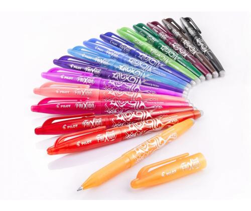 Tindipliiats korgiga PILOT Frixion kirjutab-kustutab 0,7mm punane