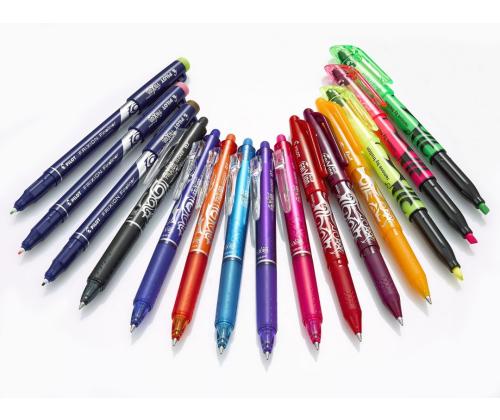 Tindipliiats korgiga PILOT Frixion kirjutab-kustutab 0,7mm punane