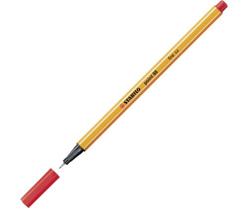 Tindipliiats STABILO Point 88 punane