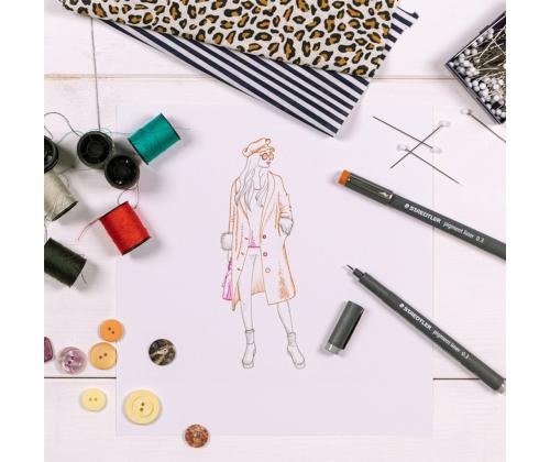 Tindipliiats STAEDTLER 0,2mm must