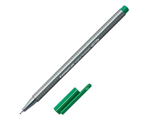 Tindipliiats STAEDTLER Triplus Fineliner 334 0,3mm roheline