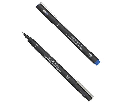 Tindipliiats UNI-BALL UB-104 0,5mm punane