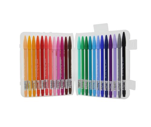 Tindipliiatsid MONAMI Plus Pen-3000 0.35mm ots 24 värvi