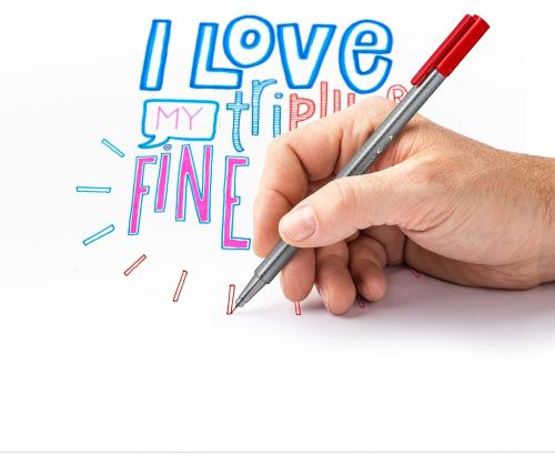 Tindipliiatsi komplekt STAEDTLER Triplus Fineliner 334 0,3mm 10 värvi