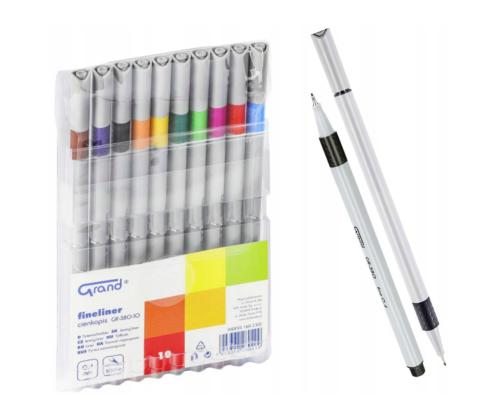 Tindipliiatsite komplekt viltotsaga GRAND GR-380 10 värvi