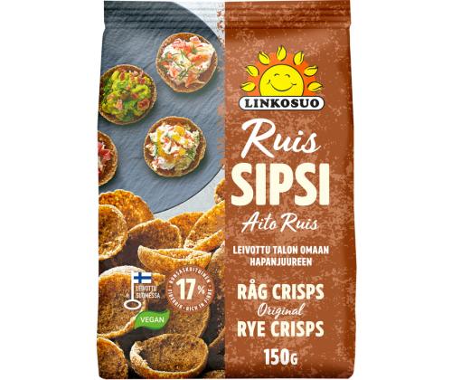 Rukkikrõpsud LINKOSUO originaal 150g
