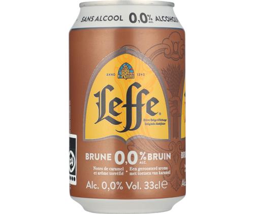 LEFFE Alkoholivaba õlu Brune tume 33cl (purk)