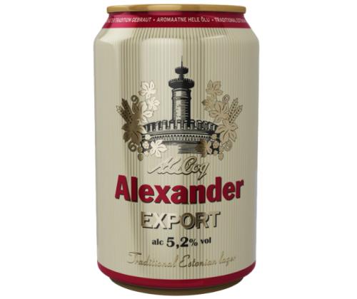 A. LE COQ õlu Alexander hele 5,2% 56,8cl (purk)