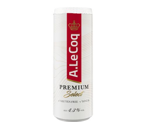 A. LE COQ õlu Premium hele 4,7% 33cl (purk)