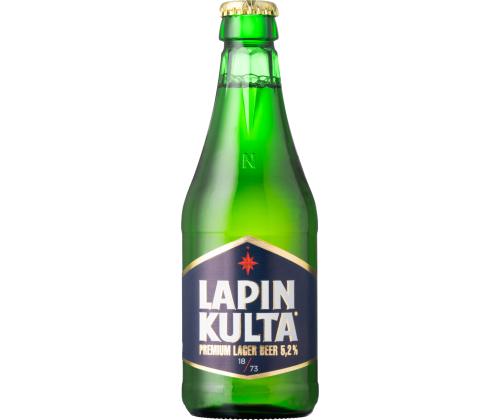 LAPIN KULTA õlu Premium Lager hele 5,2% 31,5cl (pudel)