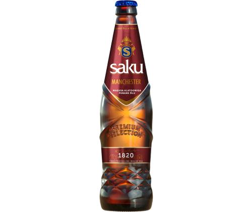 SAKU õlu Manchester punane 4,2% 50cl (pudel)