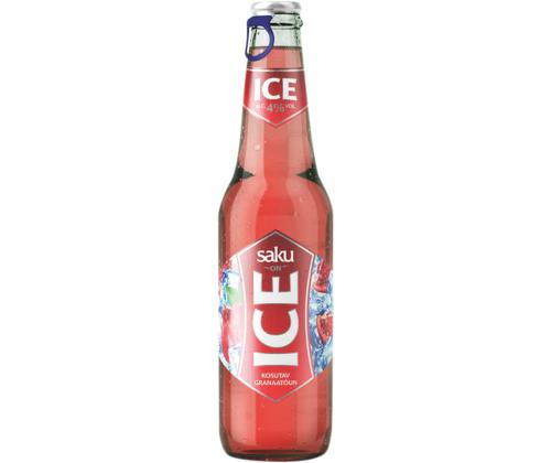 SAKU õlu On Ice Granaatõun hele 4% 33cl (pudel)