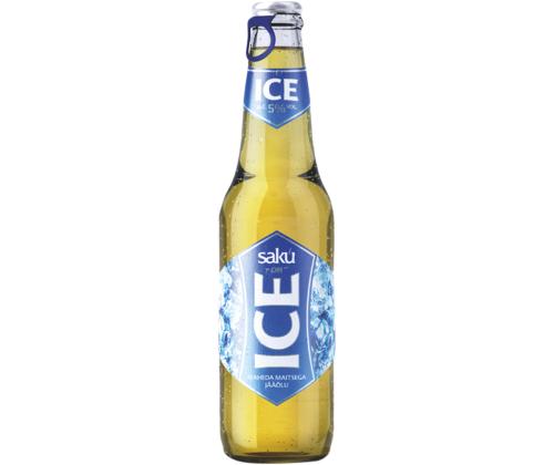 SAKU õlu On Ice Tsitrus hele 4% 33cl (pudel)