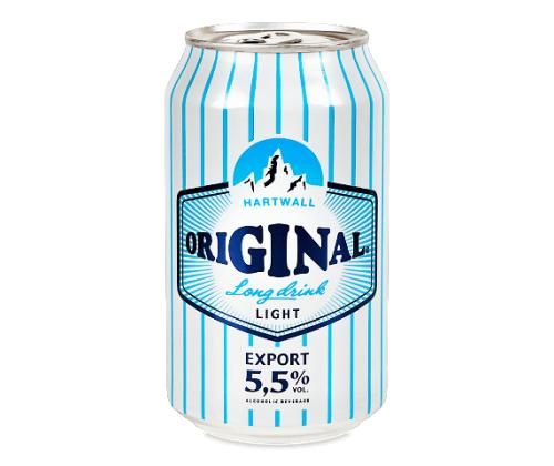 HARTWALL Long Drink Original light 5,5% 33cl (purk)