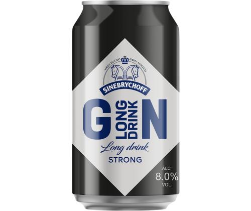 SINEBRYCHOFF GN Long Drink Strong 8% 33cl (purk)