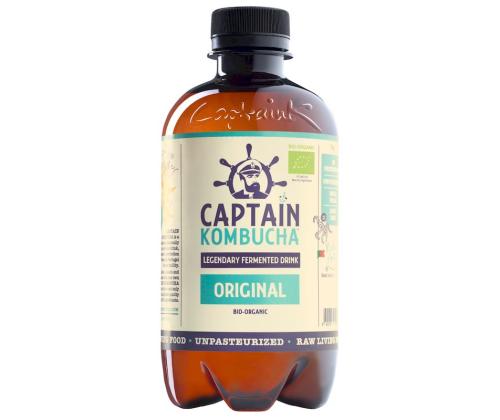 CAPTAIN Kombucha Original Organic 0,4l (pet)