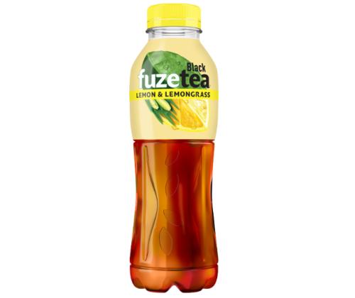 FUZETEA Must jäätee Lemon Lemongrass 0,5l (pet)