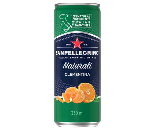 SANPELLEGRINO Naturali Clementina 330ml (purk)