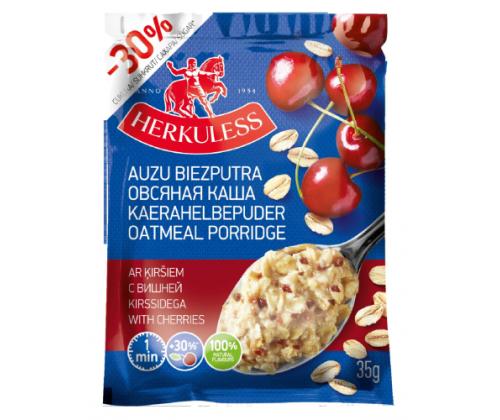 HERKULESS Kiirkaerahelbepuder mustikatega 35g