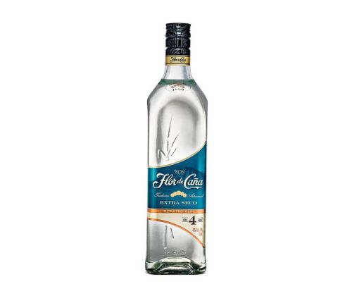 FLOR DE CANA 4 Extra Seco Rum 40% 100cl
