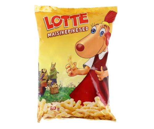 LOTTE Magusad glasuuritud maisikepikesed 80g