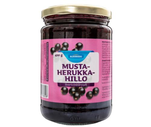 ELDORADO Mustasõstramoos 420g (klaas)