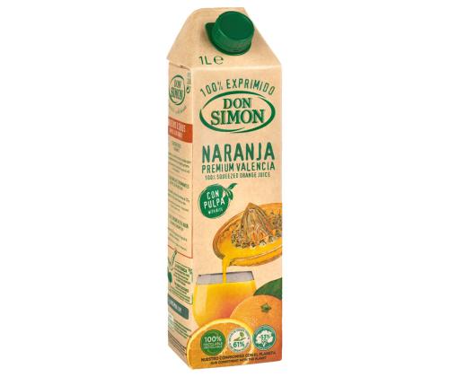 DON SIMON Apelsinimahl värskelt pressitud viljalihaga 1l
