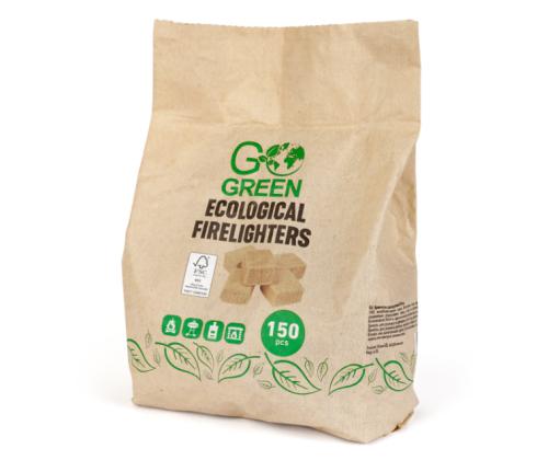GO GREEN Eco Süütekuubikud 72tk