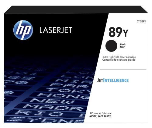 Toonerikassett HP 89Y (CF289Y) 20000 lehte must