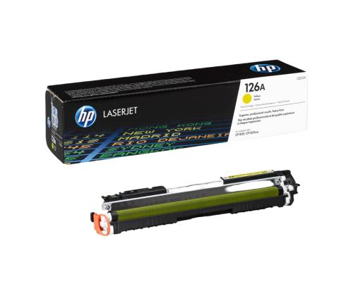 Toonerikassett HP CE312A (126A) kollane 1000 lehte