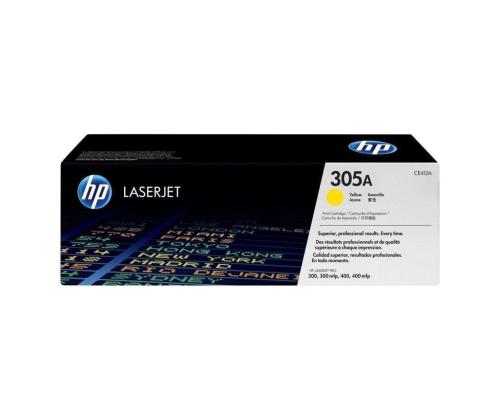 Toonerikassett HP CE412A (305A) kollane
