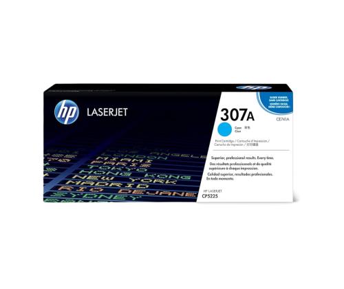 Toonerikassett HP CE741A (307A) sinine 7300 lehte