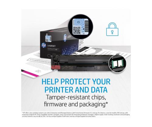 Toonerikassett HP CF542X (203X) kollane 2500 lehte