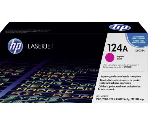 Toonerikassett HP Q6003A (124A) punane 2000 lehte