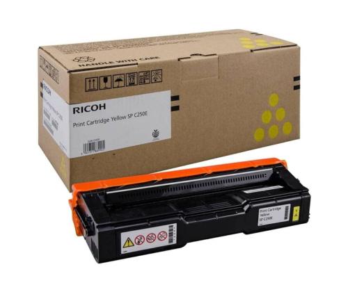 Toonerikassett Ricoh Aficio SPC250E 407546 kollane