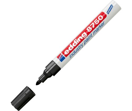 Tööstuslik marker EDDING Industry paint 8750 2-4mm must