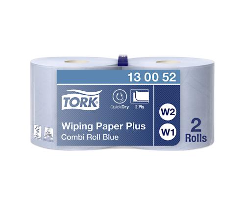 Tööstuspaber rullis, TORK Advanced W1W2 255m 2-kihiline sinine (130052)