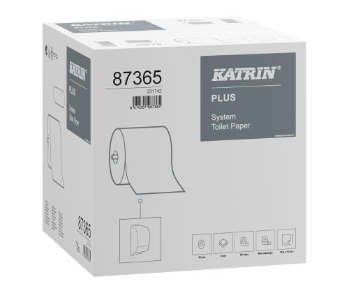 Tualettpaber 2-kihiline KATRIN System Toilet (87365)