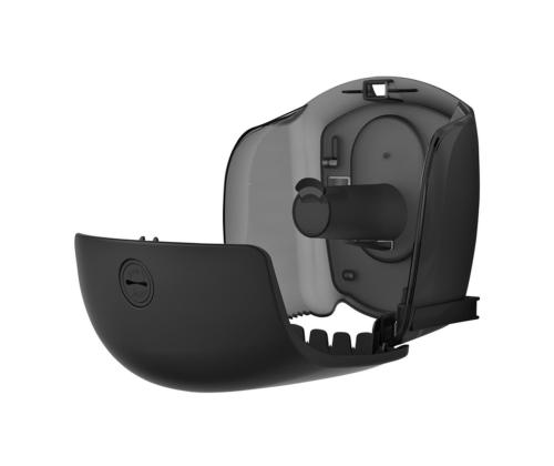 Tualettpaberi hoidja S rullile must Katrin