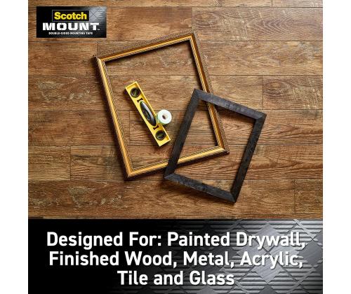 Vahtteip 19mm x 1,5m kahepoolne SCOTCH Fix Interior sisetingimustes