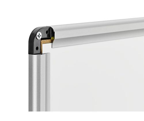 Valge tahvel DAHLE Basic 1200x1800mm lakitud pinnakate, alum.raam