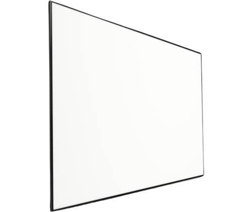 Valge tahvel 2500x1200mm keraamiline P4 pind slim raam 2x3