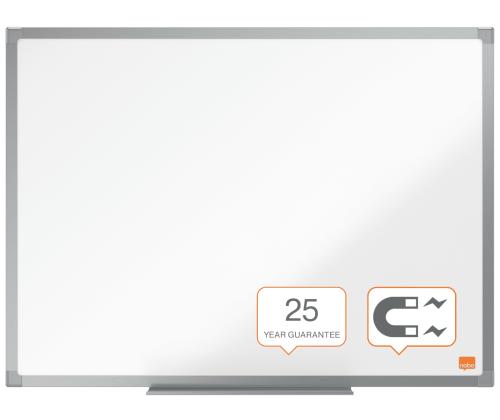 Valgetahvel-magnettahvel NOBO Essence Enamel 60x45cm