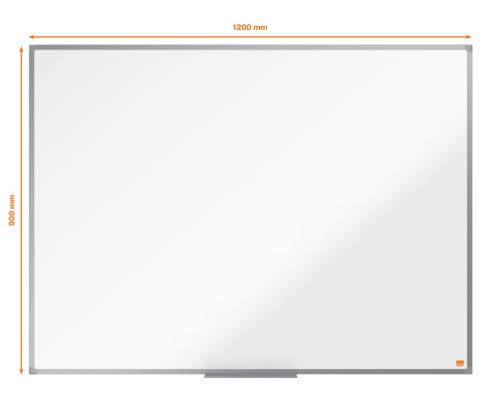 Valgetahvel-magnettahvel NOBO Essence Enamel 90x120cm