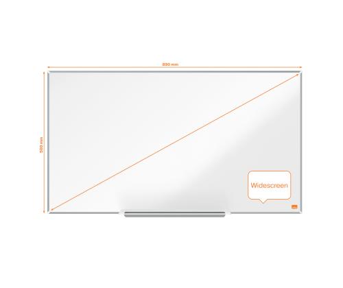 Valgetahvel-magnettahvel NOBO Impression Pro Wide Steel 40"