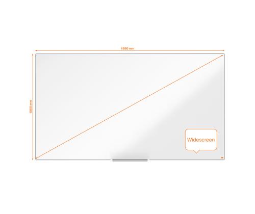 Valgetahvel-magnettahvel NOBO Impression Pro Wide Steel 85"