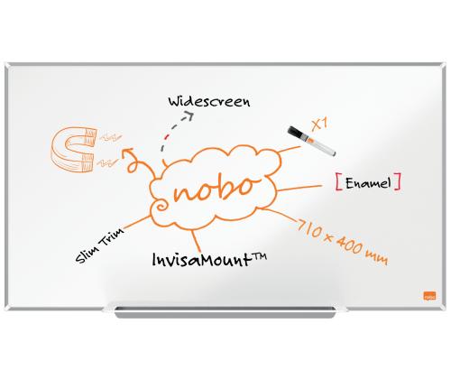 Valgetahvel-magnettahvel NOBO ImpressionPro Wide Enamel 32"
