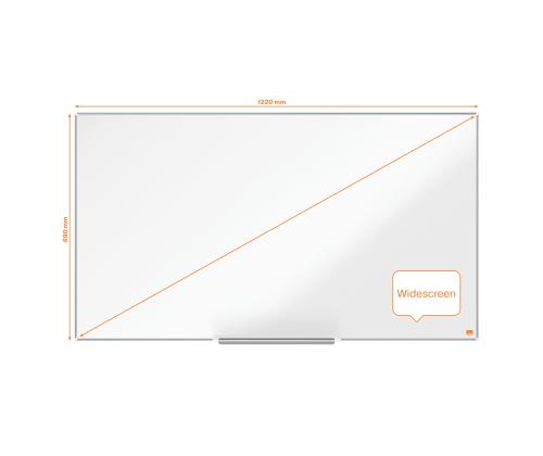 Valgetahvel-magnettahvel NOBO ImpressionPro Wide Enamel 55"