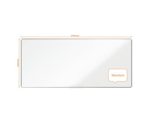 Valgetahvel-magnettahvel NOBO Premium Plus Enamel 270x120cm