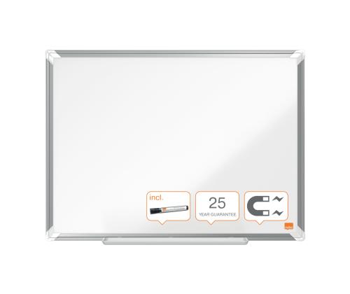 Valgetahvel-magnettahvel NOBO Premium Plus Enamel 60x45cm